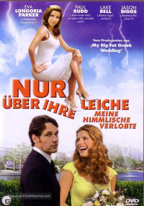 Over Her Dead Body - German DVD movie cover