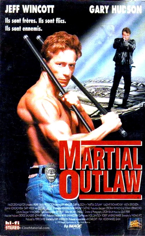 Martial Outlaw - French VHS movie cover