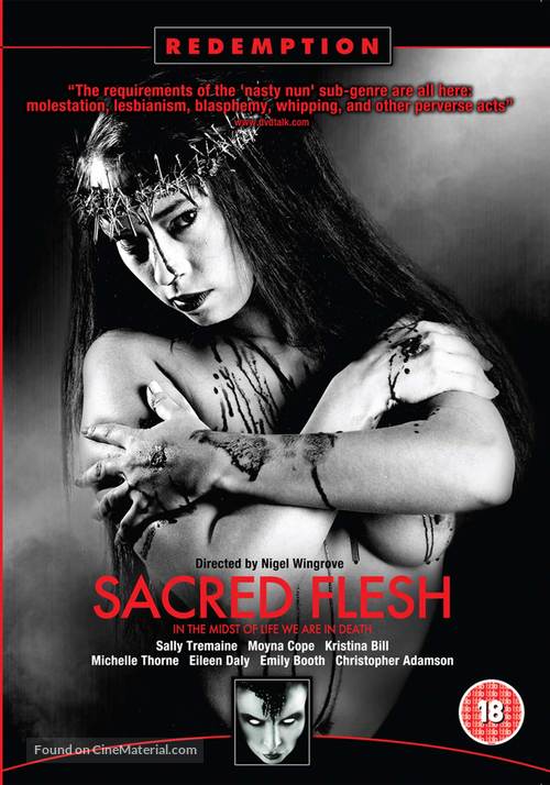 Sacred Flesh - British Movie Cover