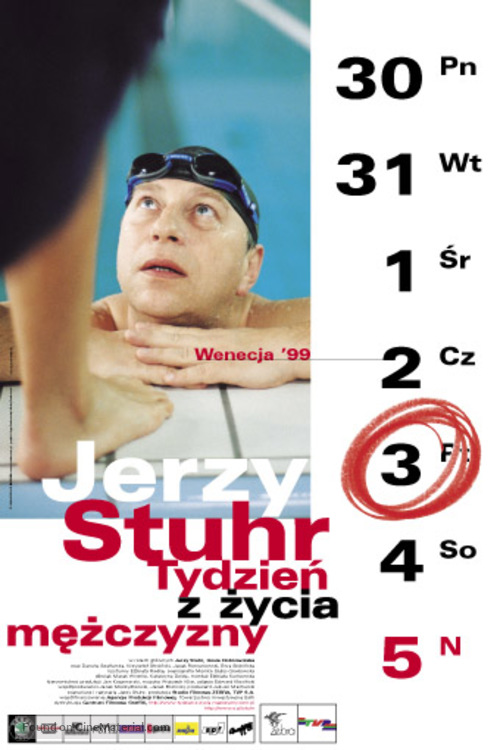 Tydzien z zycia mezczyzny - Polish Movie Poster