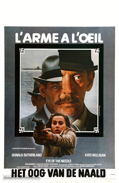 Eye of the Needle - Belgian Movie Poster