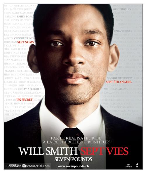 Seven Pounds - Swiss Movie Poster