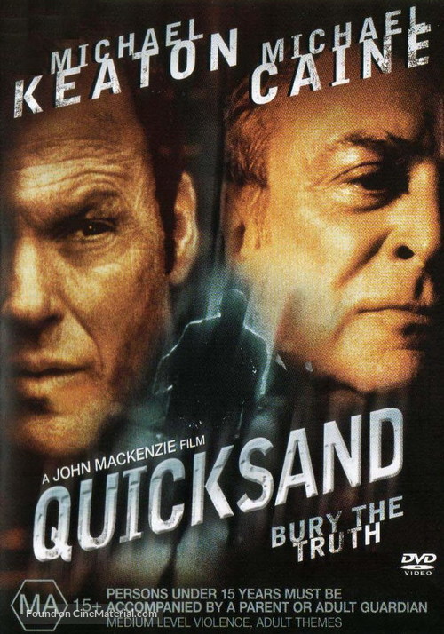 Quicksand - Australian DVD movie cover