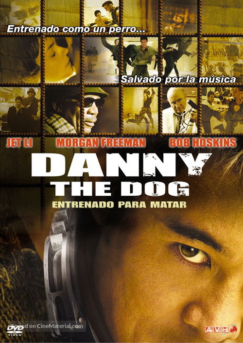 Danny the Dog - Argentinian DVD movie cover