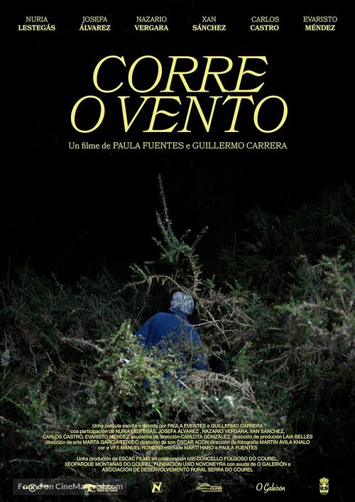 Corre o vento - Spanish Movie Poster