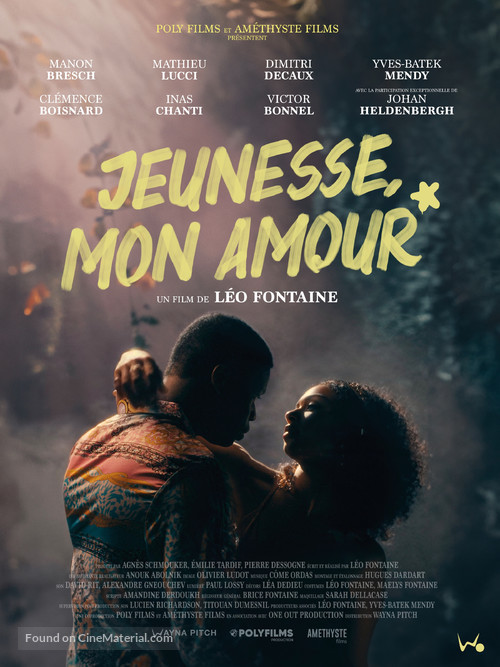 Jeunesse, mon amour - French Movie Poster