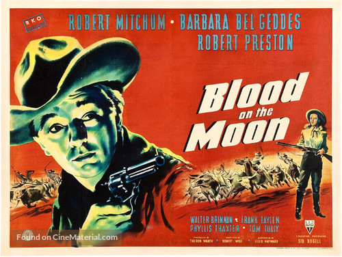 Blood on the Moon - British Movie Poster