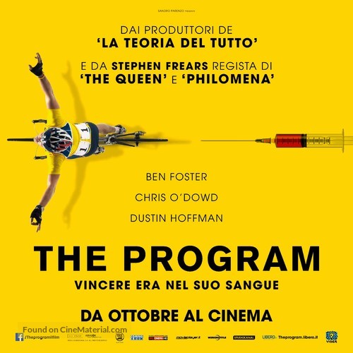 The Program - Italian Movie Poster