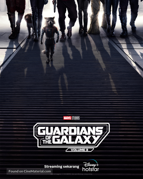 Guardians of the Galaxy Vol. 3 - Indonesian Movie Poster