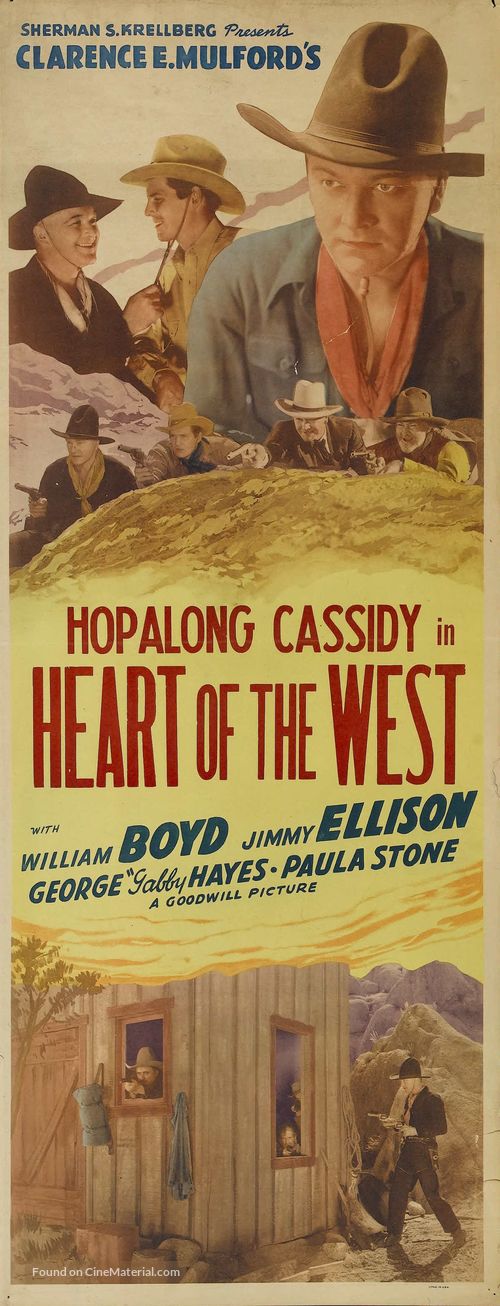 Heart of the West - Re-release movie poster