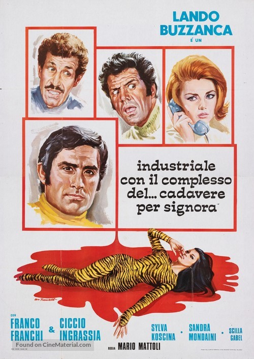 Cadavere per signora - Italian Movie Poster