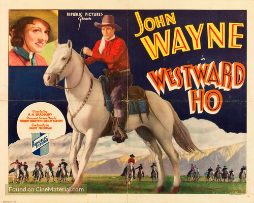 Westward Ho Poster//Westward Ho Movie Poster//Movie Poster//Poster Reprint 