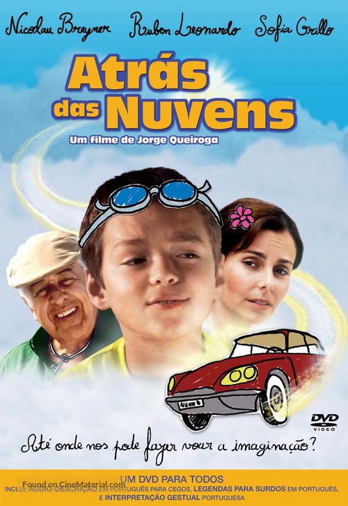 Atr&aacute;s das Nuvens - Portuguese Movie Cover