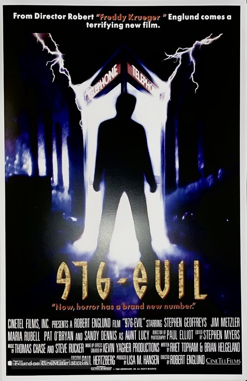976-EVIL - Movie Poster