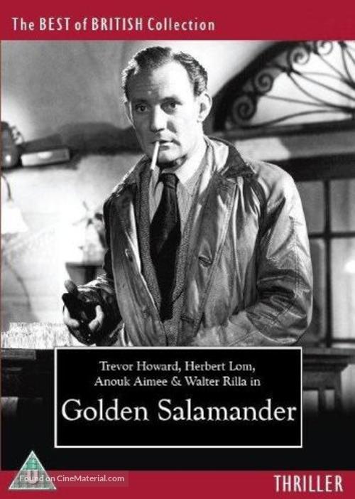 Golden Salamander - British DVD movie cover