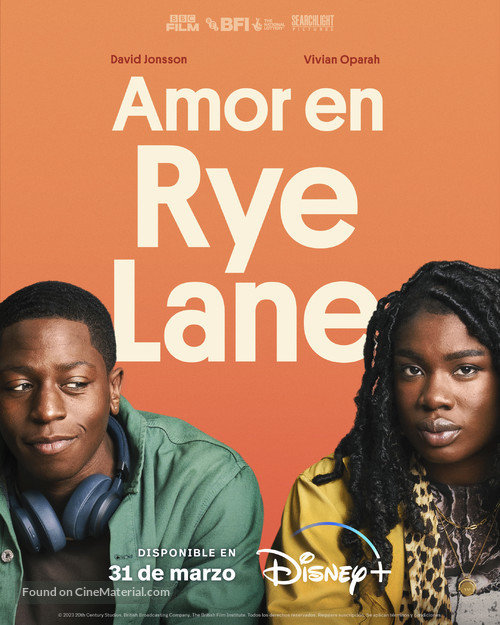 Rye Lane - Spanish Movie Poster