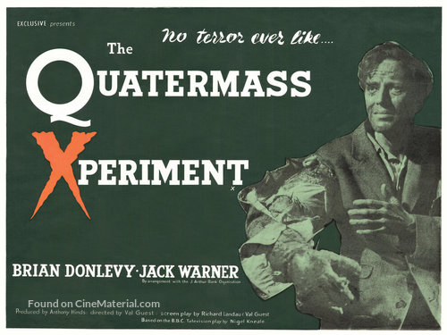 The Quatermass Xperiment - British Movie Poster