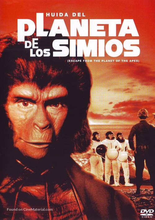 Escape from the Planet of the Apes - Spanish Movie Cover