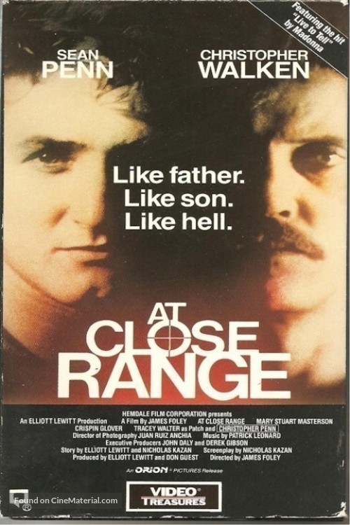 At Close Range - Movie Cover