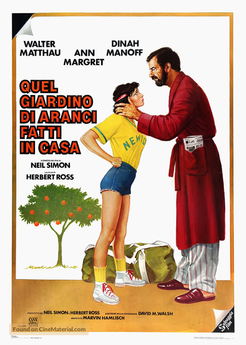 I Ought to Be in Pictures - Italian Movie Poster