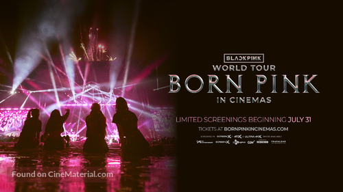 Blackpink World Tour (Born Pink) in Cinemas - Movie Poster