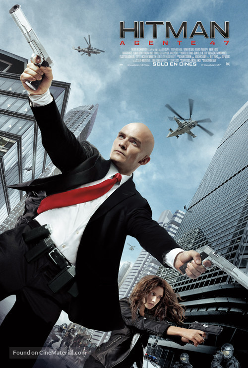 Hitman: Agent 47 - Argentinian Movie Poster