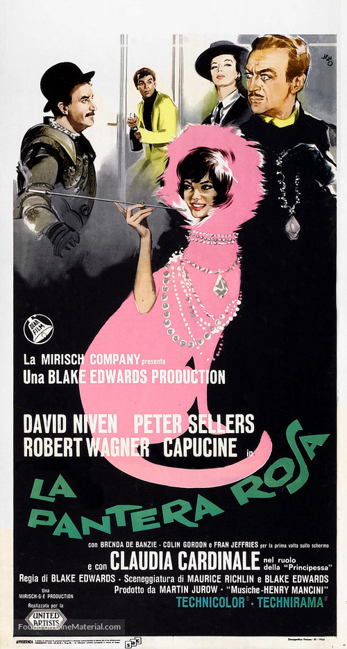 The Pink Panther - Italian Movie Poster