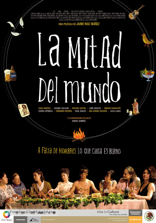 La mitad del mundo - Mexican Movie Poster