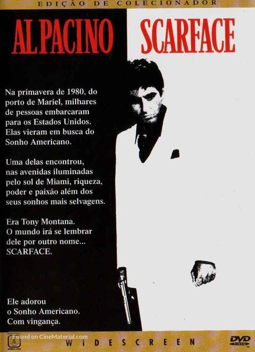 Scarface - Brazilian DVD movie cover