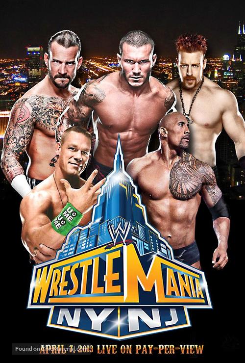 WWE WrestleMania XXIX - Movie Poster