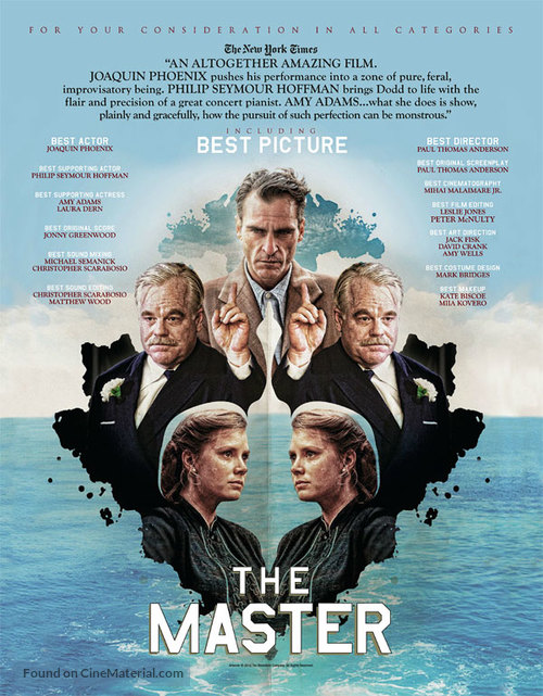 The Master - For your consideration movie poster
