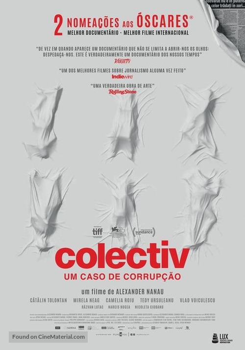 Colectiv - Portuguese Movie Poster
