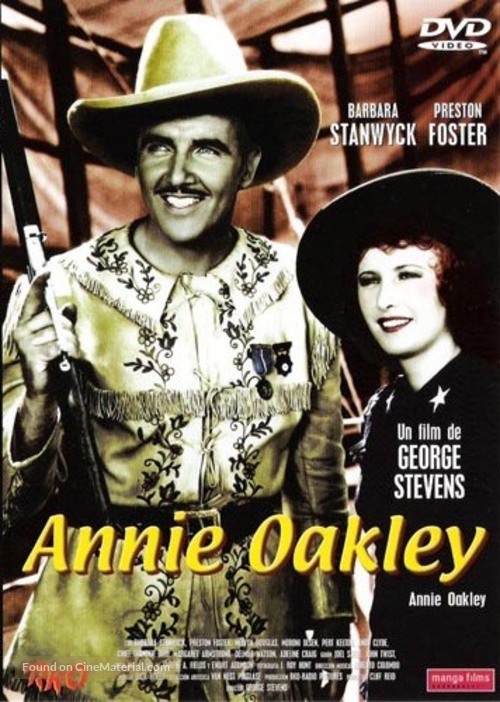 Annie Oakley - French DVD movie cover