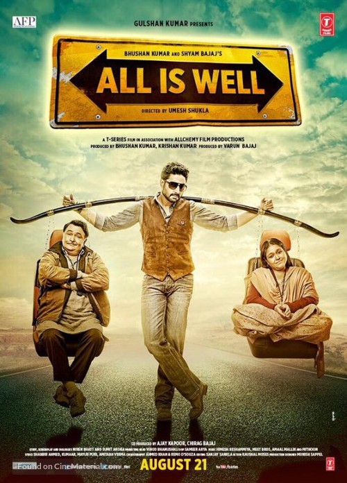 All Is Well - Indian Movie Poster