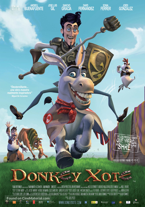Donkey Xote - Spanish Movie Poster