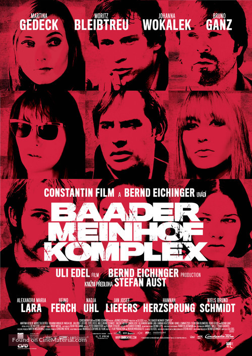 Der Baader Meinhof Komplex - Czech Movie Poster