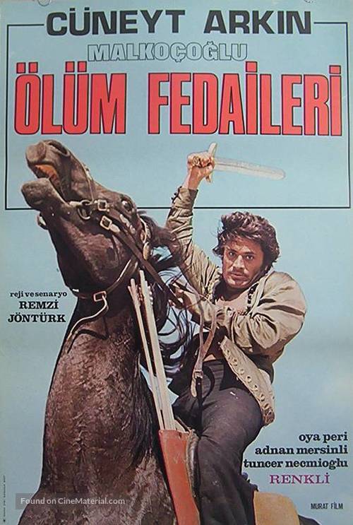 Malko&ccedil;oglu - &ouml;l&uuml;m fedaileri - Turkish Movie Poster