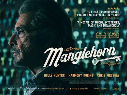 Manglehorn - British Movie Poster