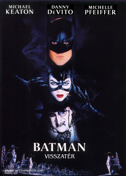 Batman Returns - Hungarian DVD movie cover