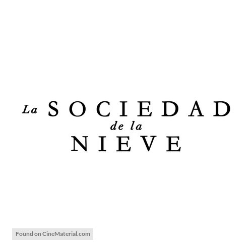 La sociedad de la nieve - Spanish Logo