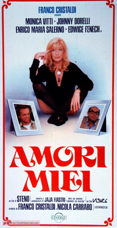 Amori miei - Italian Movie Poster