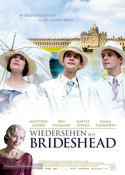 Brideshead Revisited - German Movie Poster