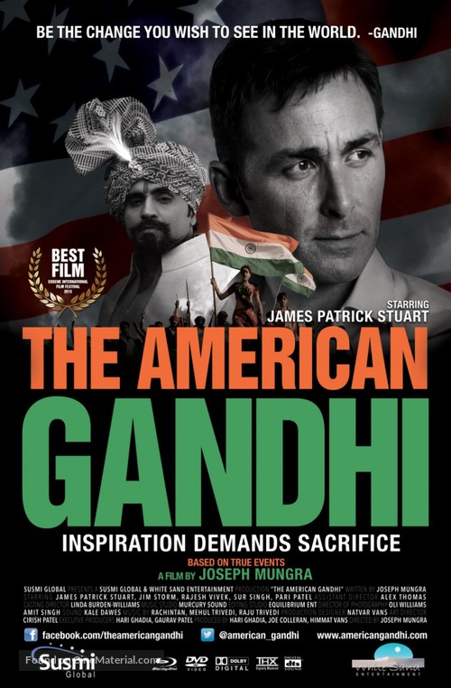 The American Gandhi - Movie Poster