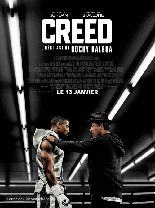 Creed - French Movie Poster