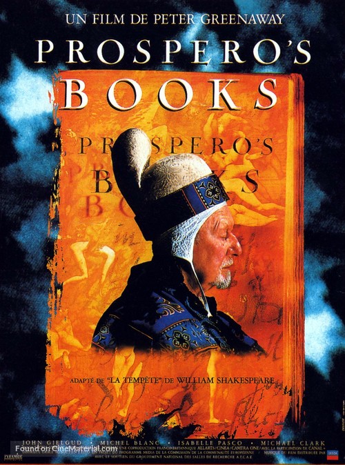 Prospero&#039;s Books - French Movie Poster