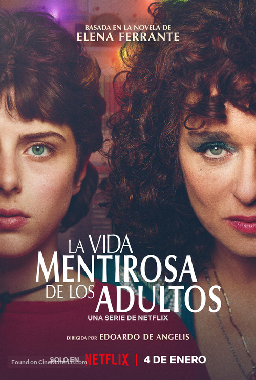 &quot;The Lying Life of Adults&quot; - Spanish Movie Poster