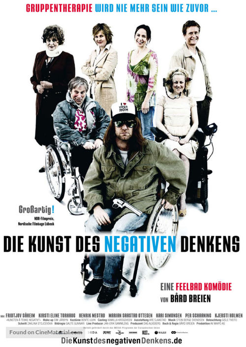 Kunsten &aring; tenke negativt - German Movie Poster