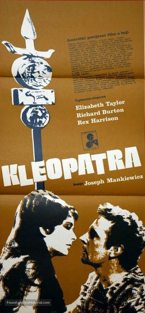 Cleopatra - Yugoslav Movie Poster