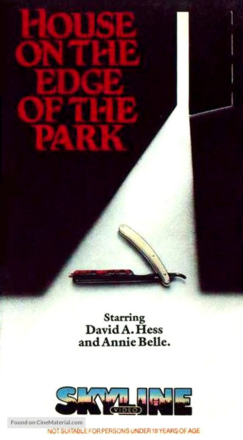La casa sperduta nel parco - British VHS movie cover