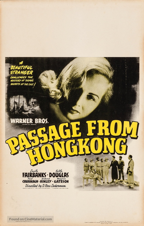 Passage from Hong Kong - Movie Poster